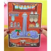 Đồ chơi bóc dán ngôi nhà búp bê Wednesday Rich And Poor giấy - Giá chỉ 120.000₫ 6