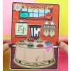 Đồ chơi bóc dán ngôi nhà búp bê Wednesday Rich And Poor giấy - Giá chỉ 120.000₫ 8