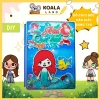Đồ chơi bóc dán Toca Ariel Quiet Book - Học sáng tạo, học liệu búp bê, chỉ 90.000₫
