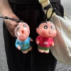 Đồ chơi bóp Shin-chan mềm, mặt dây chuyền bong bóng nước, Anime - Giá 44.660₫ 3