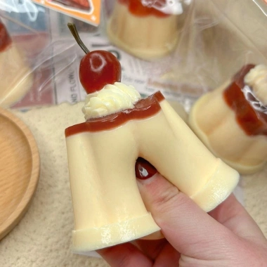 Đồ chơi bóp thực phẩm mô phỏng WEETW – TPR giảm căng thẳng, bánh pudding sushi, giá 47.300₫