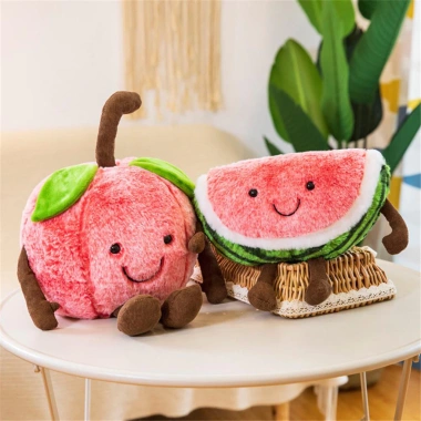 Đồ chơi búp bê dưa hấu mềm mại, túi sang trọng - Quà sinh nhật & Giáng sinh bé 8