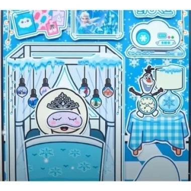 Đồ chơi búp bê giấy công chúa tuyết Frozen - Bóc dán thủ công, giá 85.000₫ 4 Đồ chơi búp bê giấy công chúa tuyết Frozen - Bóc dán thủ công, giá 85.000₫ 4