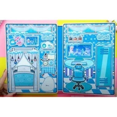 Đồ chơi búp bê giấy công chúa tuyết Frozen - Bóc dán thủ công, giá 85.000₫ 7 Đồ chơi búp bê giấy công chúa tuyết Frozen - Bóc dán thủ công, giá 85.000₫ 7