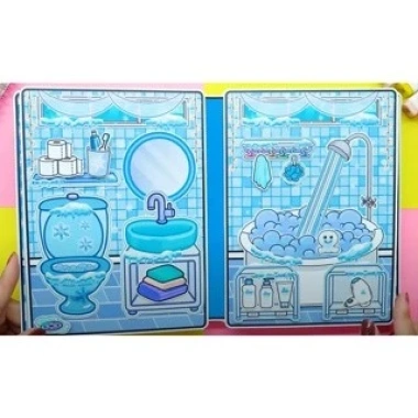 Đồ chơi búp bê giấy công chúa tuyết Frozen - Bóc dán thủ công, giá 85.000₫ 8 Đồ chơi búp bê giấy công chúa tuyết Frozen - Bóc dán thủ công, giá 85.000₫ 8