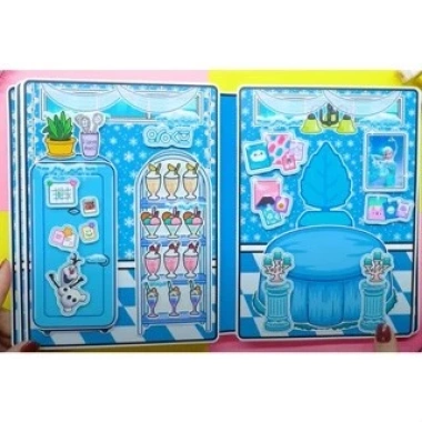 Đồ chơi búp bê giấy công chúa tuyết Frozen - Bóc dán thủ công, giá 85.000₫ 9 Đồ chơi búp bê giấy công chúa tuyết Frozen - Bóc dán thủ công, giá 85.000₫ 9