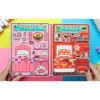 Đồ chơi Búp bê giấy Strawberry-Chocolate - Toca Toca Quiet Book, Bóc dán DIY, Giá 87.500₫ 7