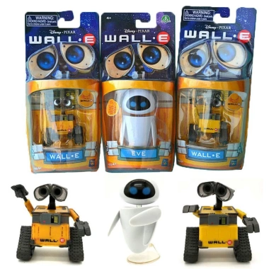 Đồ chơi búp bê robot mini Wall-e & Eve 3 loại – Siêu đáng yêu, giá ưu đãi 151.800₫ Đồ chơi búp bê robot mini Wall-e & Eve 3 loại – Siêu đáng yêu, giá ưu đãi 151.800₫