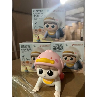 Đồ chơi búp bê tập bò cho bé 0-2 tuổi - Giá ưu đãi 79.500 VND, phát triển vận động