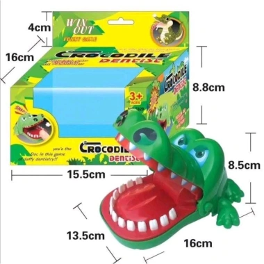 Đồ chơi cá sấu cắn tay – Giá ưu đãi 55.000đ, giảm từ 71.500đ, an toàn cho trẻ