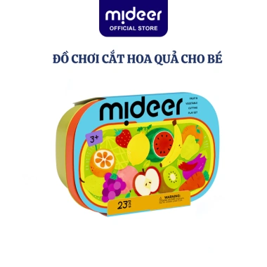 Đồ chơi cắt hoa quả Mideer - Bộ nấu ăn rau củ quả cho bé, giảm giá 359k