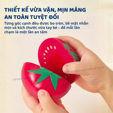 Đồ chơi cắt hoa quả Mideer - Bộ nấu ăn rau củ quả cho bé, giảm giá 359k 8 Đồ chơi cắt hoa quả Mideer - Bộ nấu ăn rau củ quả cho bé, giảm giá 359k 8
