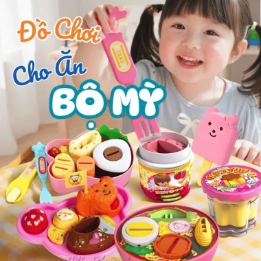 Đồ Chơi Cho Ăn Sansanvu Bánh Pudding Nhập Vai - Mới Nhất An Toàn, Thú Vị Cho Bé