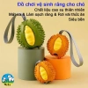 Đồ Chơi Chó Cao Su Vệ Sinh Răng, Nhồi Thức Ăn Siêu Bền, Gai Tự Nhiên cho Chó Nhỏ Lớn