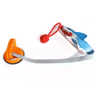 Đồ chơi chó kéo âm thanh Satsuma Tug‑of‑War cho Golden Retriever – Răng hàm, nút cắn chắc 4