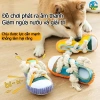 Đồ chơi chó tiếng kêu mài răng, dây thừng cotton chịu cắn, ngăn phá cho cún con