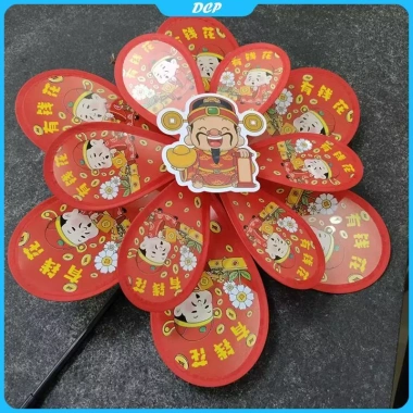 Đồ chơi cối xay gió hai lớp màu cho trẻ em và trang trí sân vườn, giá chỉ 62.195₫ 6