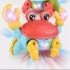 Đồ chơi cua chạy pin, đèn nháy nhạc vui nhộn, phát sáng cho bé - Giá chỉ 45.000đ 2