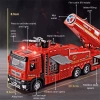 Đồ chơi cứu hỏa NAMSHEVA 1:32 - Đèn âm thanh, kéo lại, nhập vai - 249.700₫ 2