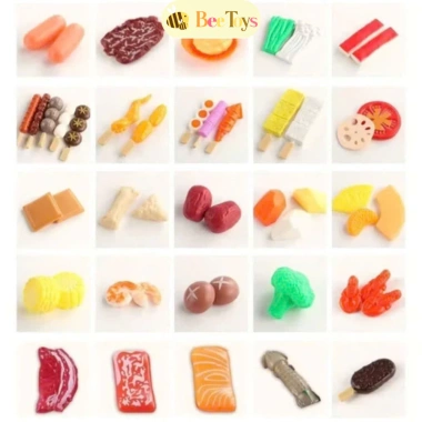 Đồ chơi đầu bếp nấu lẩu Hotpot 90 món Bee Toys, cho bé gái & bé trai, giá 175k 8
