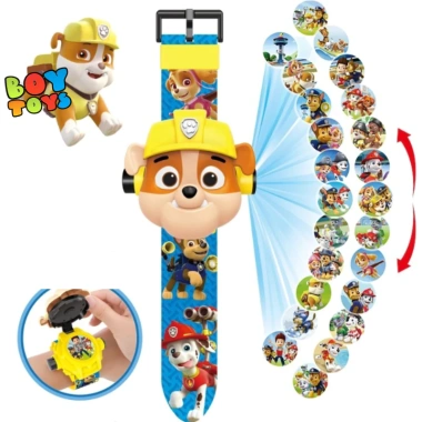 Đồ chơi đồng hồ chiếu sáng 24 hình chú chó cứu hộ Paw Patrol - Đồng hồ 3D thông minh, giá 69.000đ
