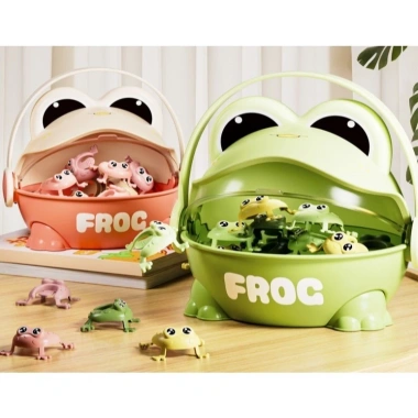 Đồ chơi ếch nhảy 15 chiếc màu sắc - Trò chơi vui nhộn cho bé, giá 98.000đ