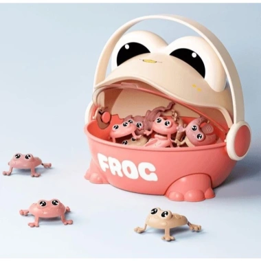 Đồ chơi ếch nhảy 15 chiếc màu sắc - Trò chơi vui nhộn cho bé, giá 98.000đ