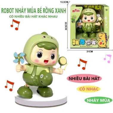 Đồ chơi em bé rồng nhảy múa có nhạc và đèn sáng vui nhộn – Giá chỉ 125.000₫