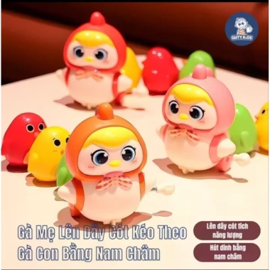 Đồ chơi gà nối đuôi - Giá chỉ 10.000đ, giảm từ 12.800đ, phát triển tư duy bé