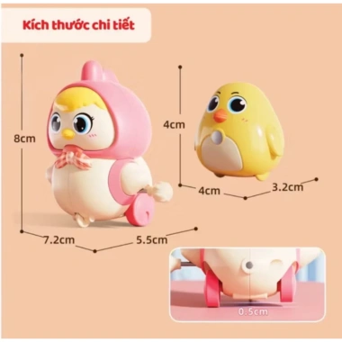 Đồ chơi gà nối đuôi - Giá chỉ 10.000đ, giảm từ 12.800đ, phát triển tư duy bé