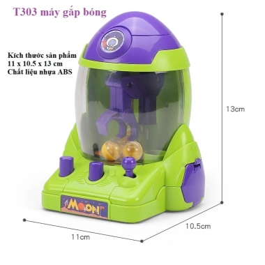 Đồ chơi gắp bóng tàu vũ trụ Mini Apolo ABS - Quà tặng trẻ em giá chỉ 45.000₫ 3