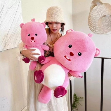 Đồ chơi Gấu Bông Hải Ly Loopy Hồng - Nhồi Bông Siêu Dễ Thương, 55.000₫ 7