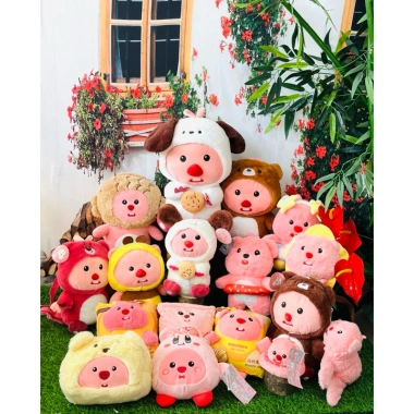 Đồ chơi gấu bông Loopy nhiều mẫu - Giá chỉ 40.000, chất liệu mềm mại, phù hợp bé 5 Đồ chơi gấu bông Loopy nhiều mẫu - Giá chỉ 40.000, chất liệu mềm mại, phù hợp bé 5