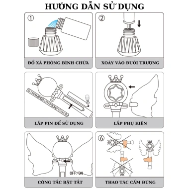 Đồ chơi gậy phép thuật thổi bong bóng, Lightstick công chúa – Giá ưu đãi 125k 2 Đồ chơi gậy phép thuật thổi bong bóng, Lightstick công chúa – Giá ưu đãi 125k 2