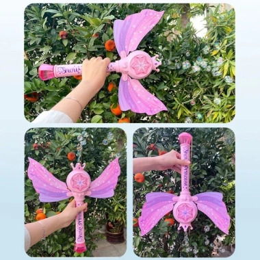 Đồ chơi gậy phép thuật thổi bong bóng, Lightstick công chúa – Giá ưu đãi 125k