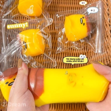 đồ chơi giải nén Pinch Pudding trứng, Lòng đỏ trứng cho bé trai - Phục hồi chậm, Giá ưu đãi 86.777 VND