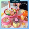Đồ chơi giáo dục sớm bánh Pudding Jelly Strawberry và bộ thìa ABS - Giá 26.000₫ 2