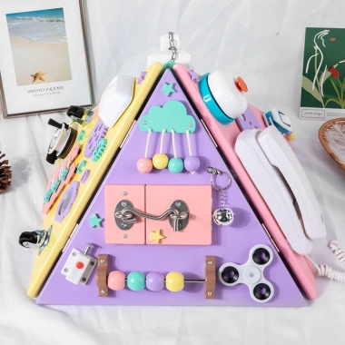 Đồ chơi giáo dục sớm gỗ Montessori hình kim tự tháp đa chức năng, khai sáng cho bé - Giá ưu đãi 1.649.200₫ 2