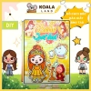 Đồ chơi giấy Bella Quite Book H30 - Squishy Kuromi, trí tuệ, cắt dán cho bé, chỉ 139k