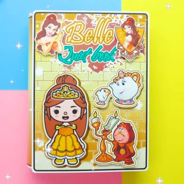 Đồ chơi giấy Bella Quite Book H30 - Squishy Kuromi, trí tuệ, cắt dán cho bé, chỉ 139k 2