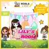 Đồ chơi giấy búp bê công chúa LyLy – Kuromi cô tiên xanh cho bé gái, 99.000₫