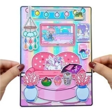 Đồ chơi giấy búp bê H24N Tocaboca Unicos, giá ưu đãi 99.000 VND cho bé yêu 3
