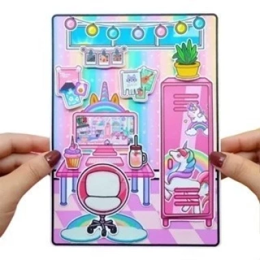 Đồ chơi giấy búp bê H24N Tocaboca Unicos, giá ưu đãi 99.000 VND cho bé yêu 5