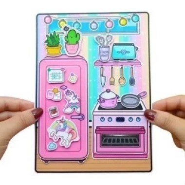 Đồ chơi giấy búp bê H24N Tocaboca Unicos, giá ưu đãi 99.000 VND cho bé yêu 7