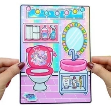 Đồ chơi giấy búp bê H24N Tocaboca Unicos, giá ưu đãi 99.000 VND cho bé yêu 9