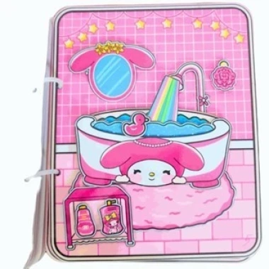 Đồ chơi giấy búp bê Kuromi & Melody – Ngôi nhà tocaboca, giảm giá chỉ 100k (124k) 3 Đồ chơi giấy búp bê Kuromi & Melody – Ngôi nhà tocaboca, giảm giá chỉ 100k (124k) 3