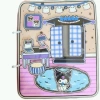 Đồ chơi giấy búp bê Kuromi & Melody – Ngôi nhà tocaboca, giảm giá chỉ 100k (124k) 5