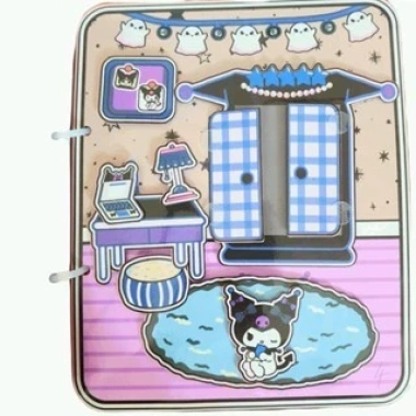 Đồ chơi giấy búp bê Kuromi & Melody – Ngôi nhà tocaboca, giảm giá chỉ 100k (124k) 5 Đồ chơi giấy búp bê Kuromi & Melody – Ngôi nhà tocaboca, giảm giá chỉ 100k (124k) 5