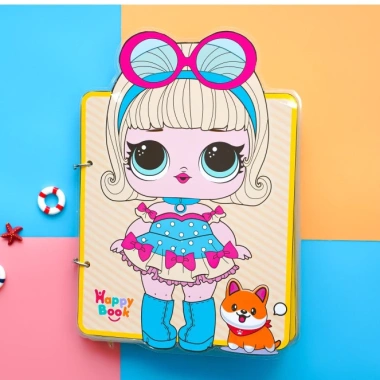 Đồ chơi giấy búp bê Montessori DIY Happy Book – Giá ưu đãi 100.000đ cho bé gái 10