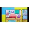 Đồ chơi giấy búp bê Pink Castle Quiet Book DIY tocaboca life - Giá 49.000₫ cho bé gái 2